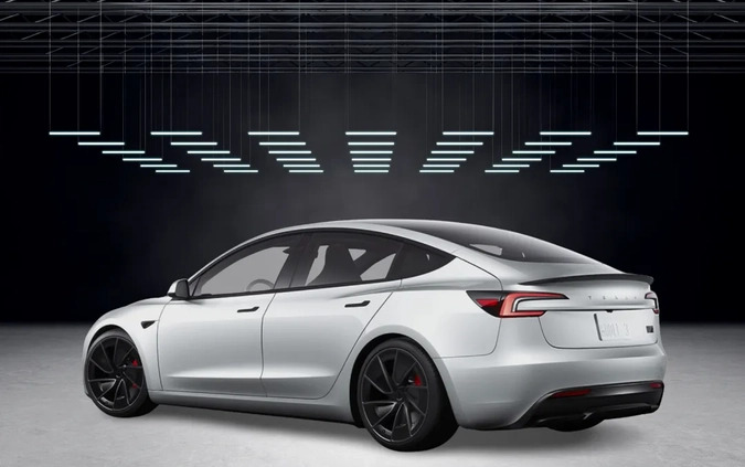 Tesla Model 3 cena 244990 przebieg: 1, rok produkcji 2024 z Piastów małe 37